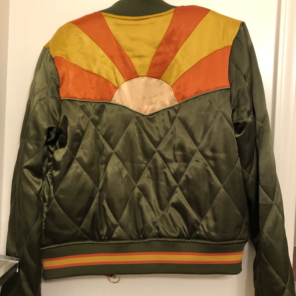 Etsy ClassicRockCouture 70s Handmade Retro Bomber